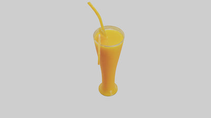 Orange juice model 3D model