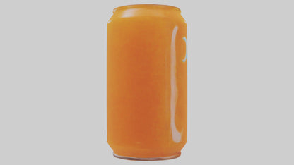 Orange soda model 3D model