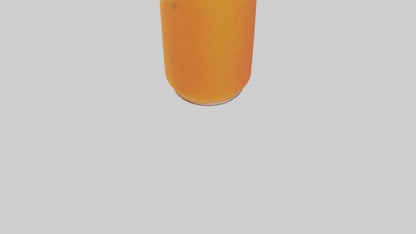 Orange soda model 3D model