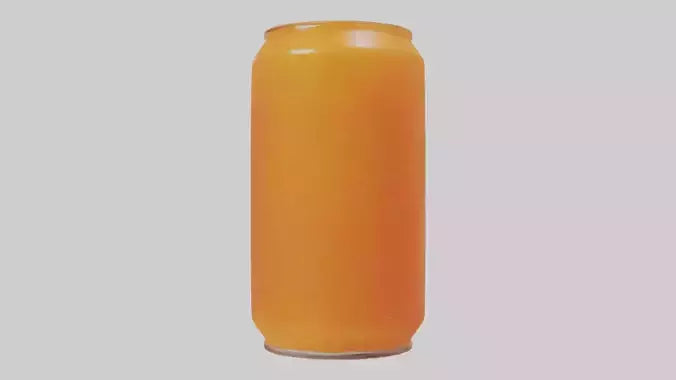 Orange soda model 3D model