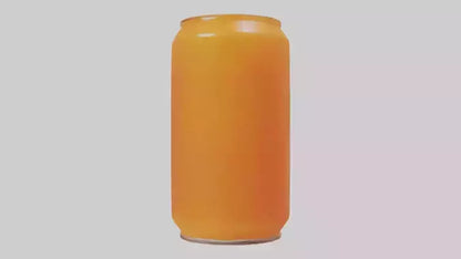 Orange soda model 3D model