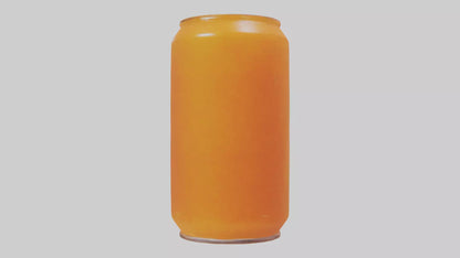Orange soda model 3D model