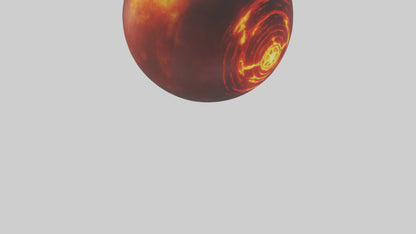 Orb of Fire model 3D model