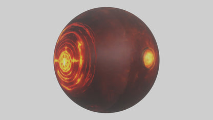 Orb of Fire model 3D model