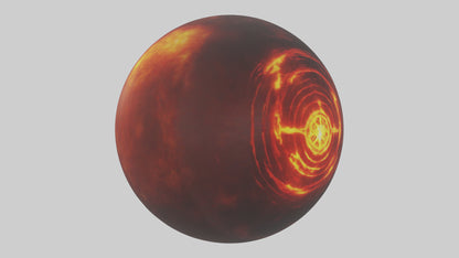 Orb of Fire model 3D model