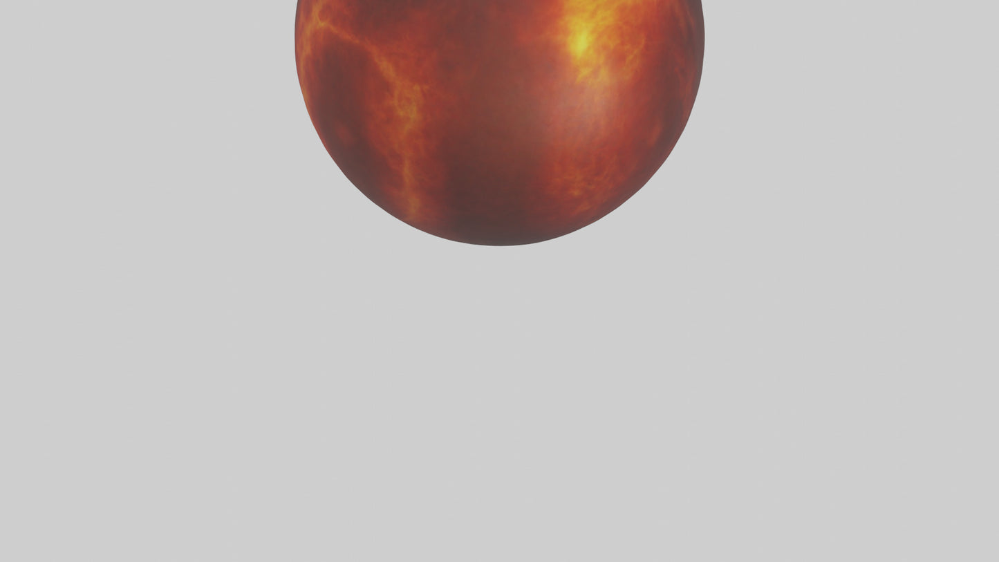 Orb of Fire model 3D model