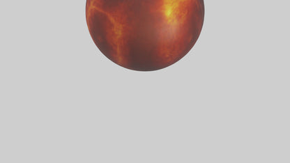 Orb of Fire model 3D model