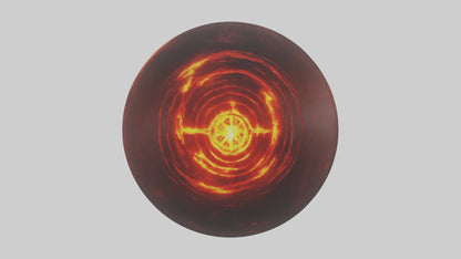 Orb of Fire model 3D model