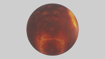 Orb of Fire model 3D model