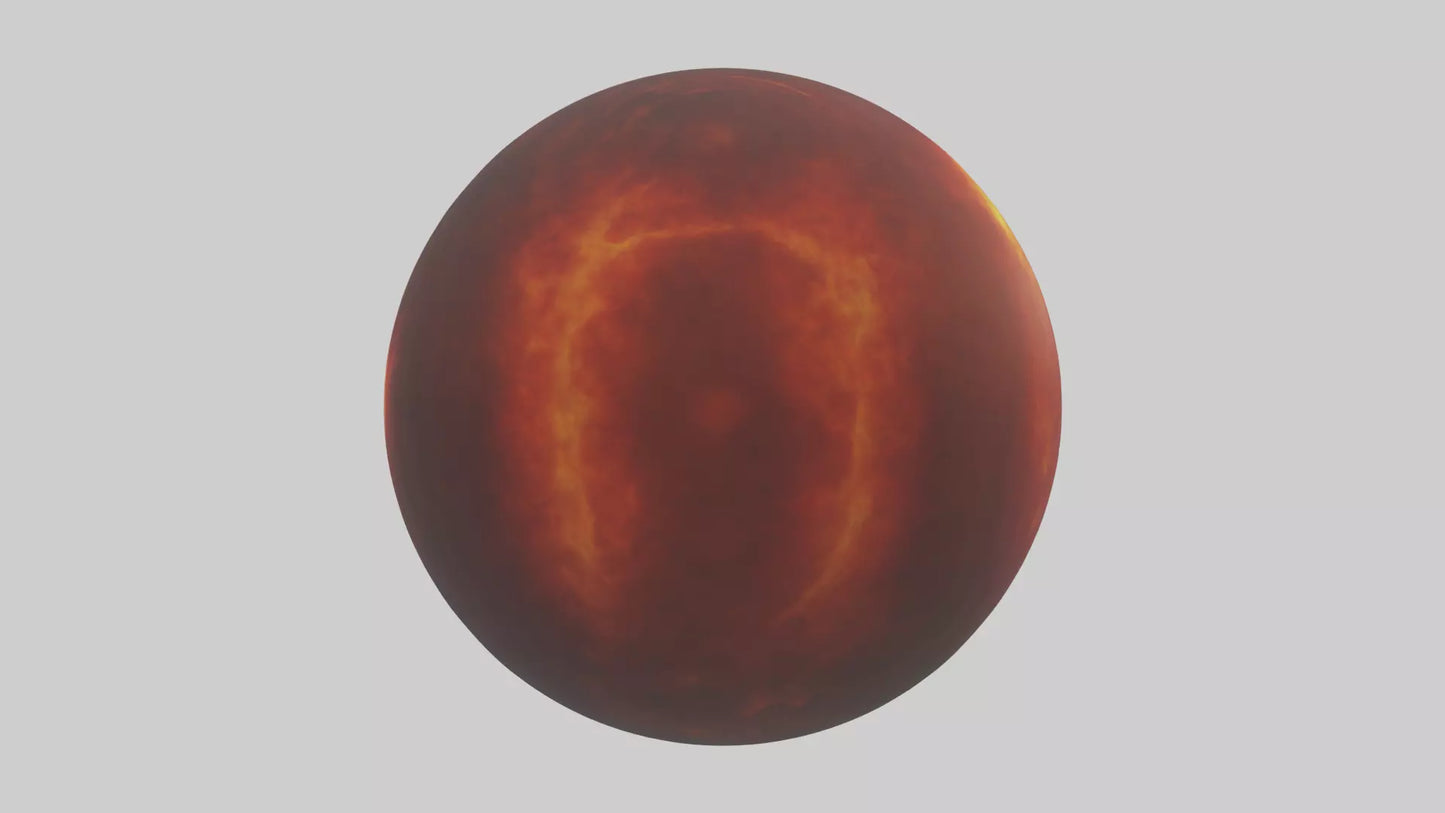Orb of Fire model 3D model