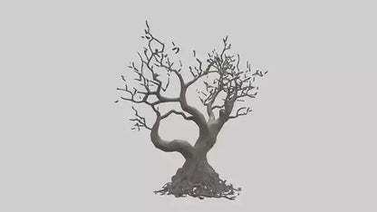 Organic Branches Statue model 3D model