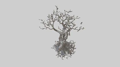 Organic Branches Statue model 3D model