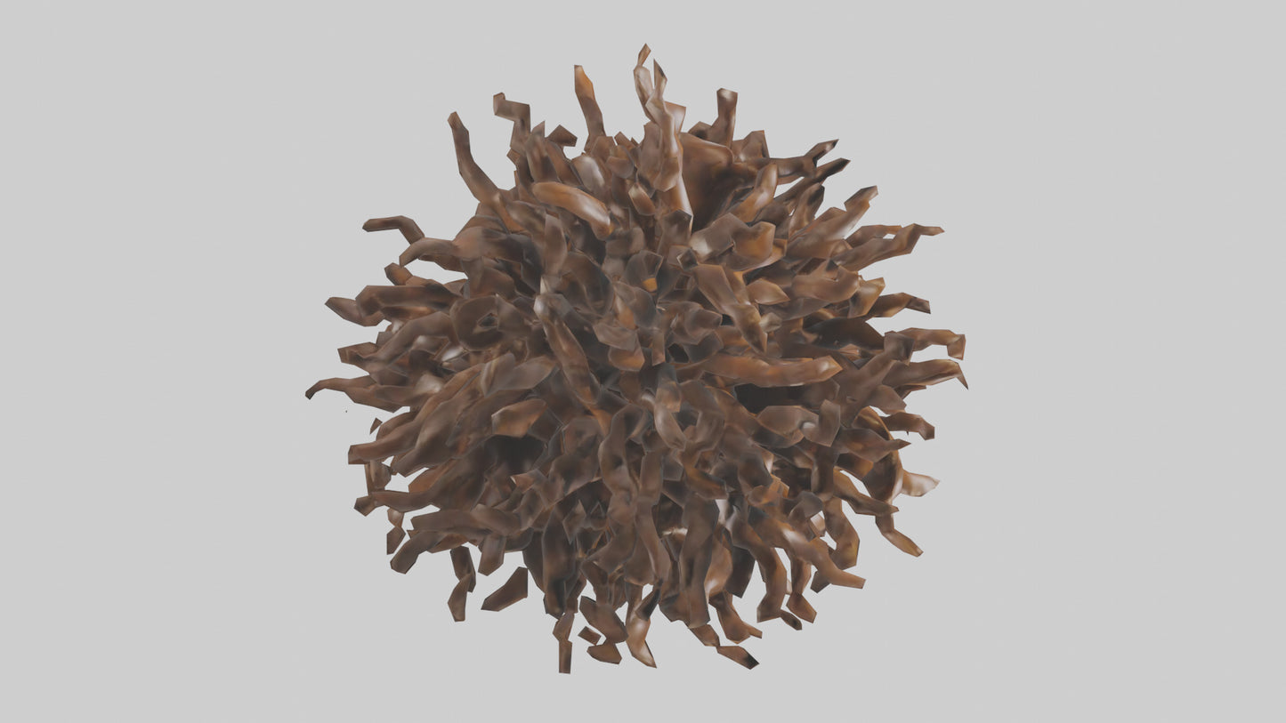 Organic Cluster Sculpture model 3D model