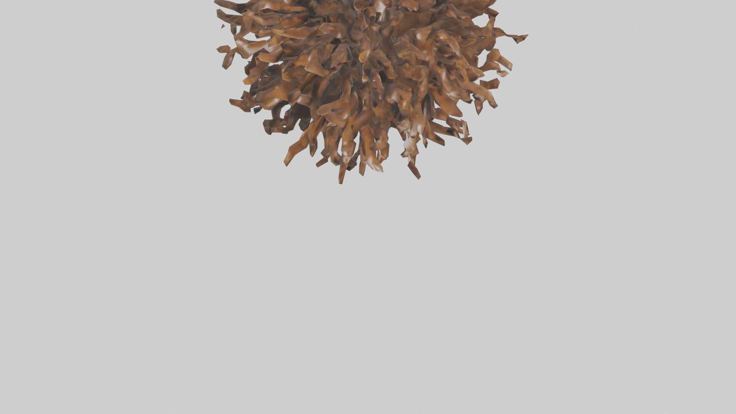 Organic Cluster Sculpture model 3D model