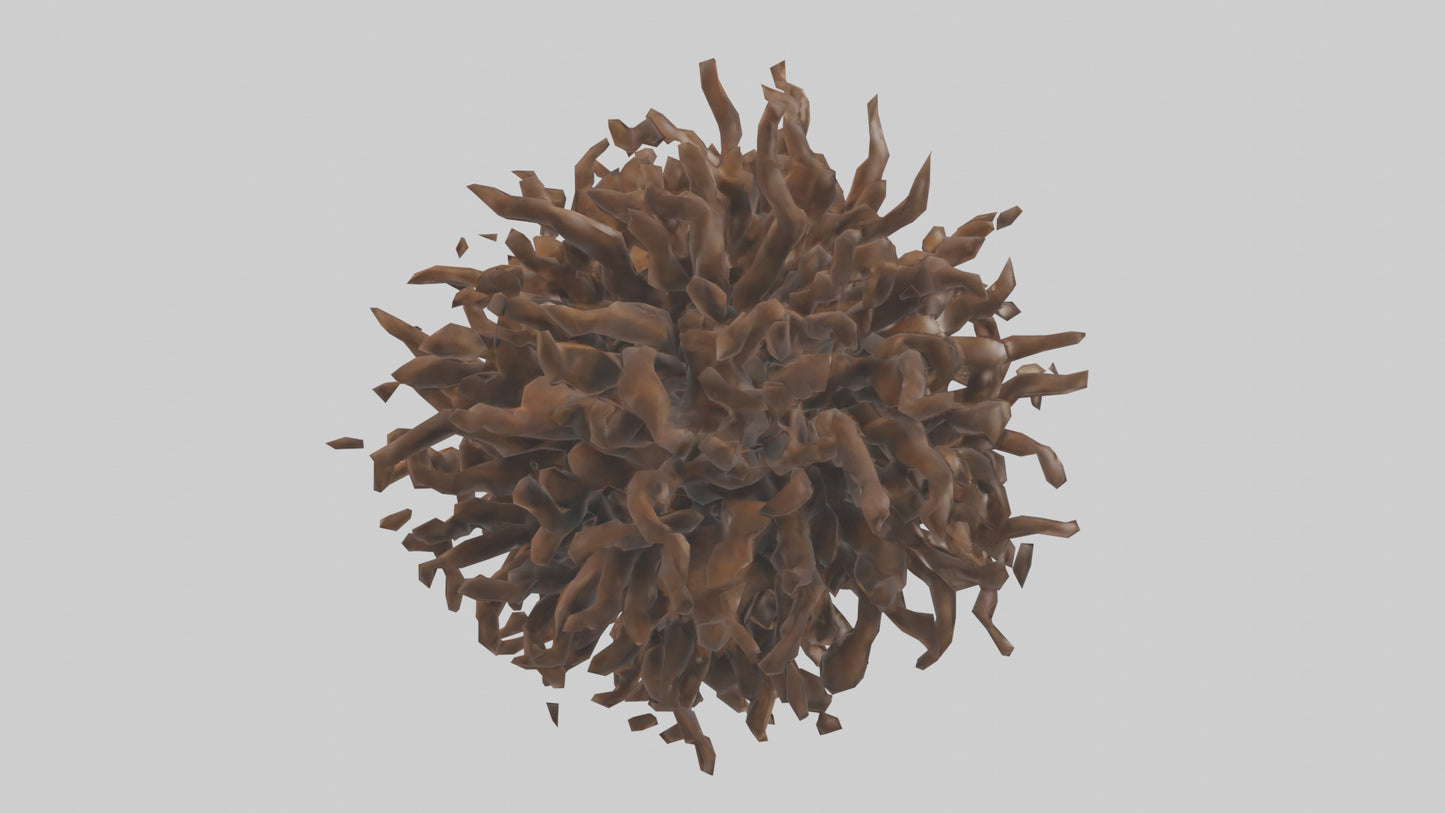 Organic Cluster Sculpture model 3D model