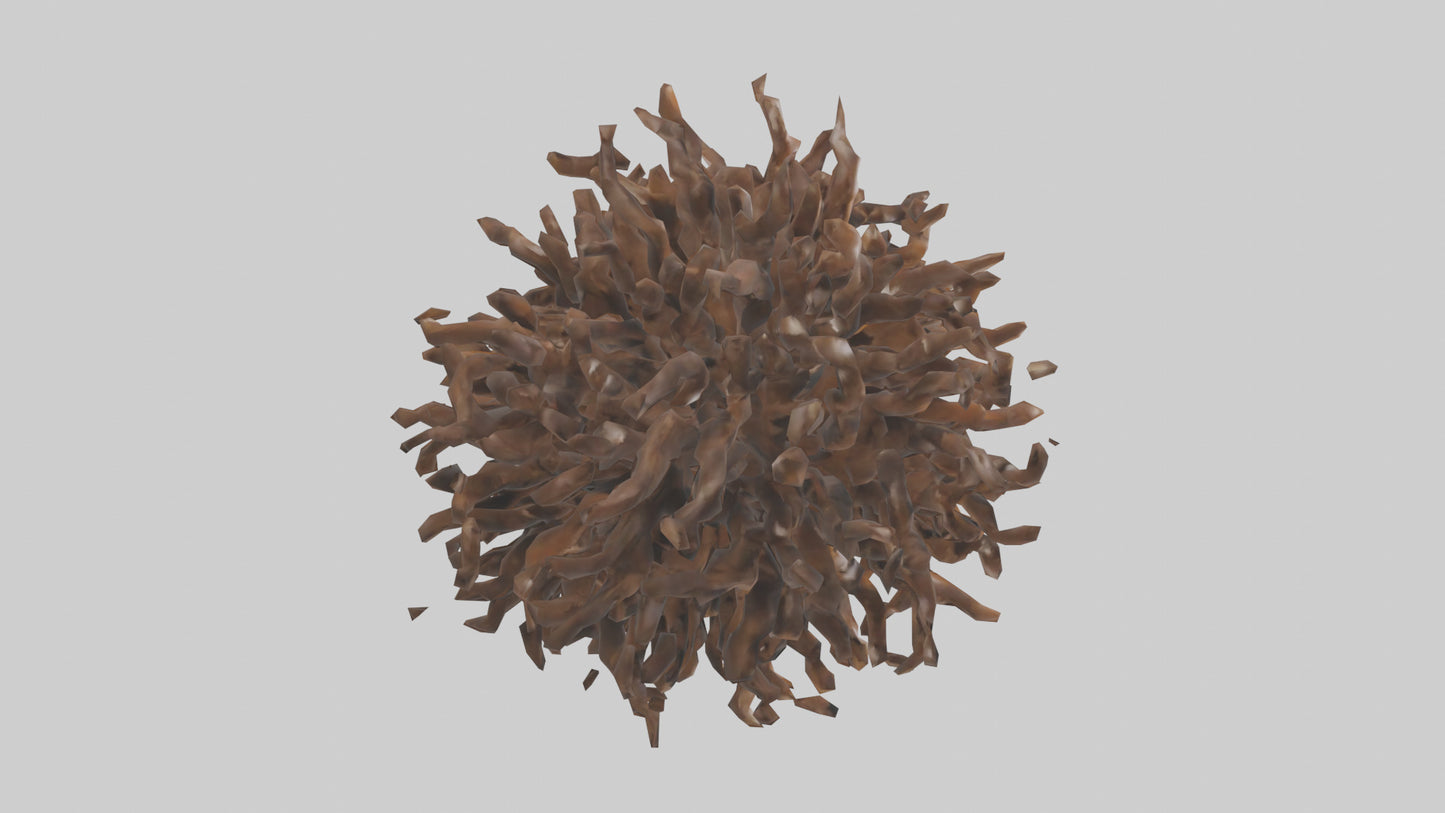Organic Cluster Sculpture model 3D model