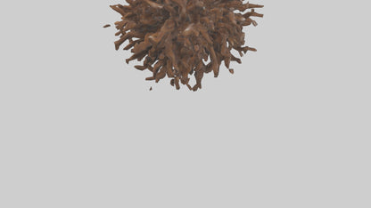 Organic Cluster Sculpture model 3D model