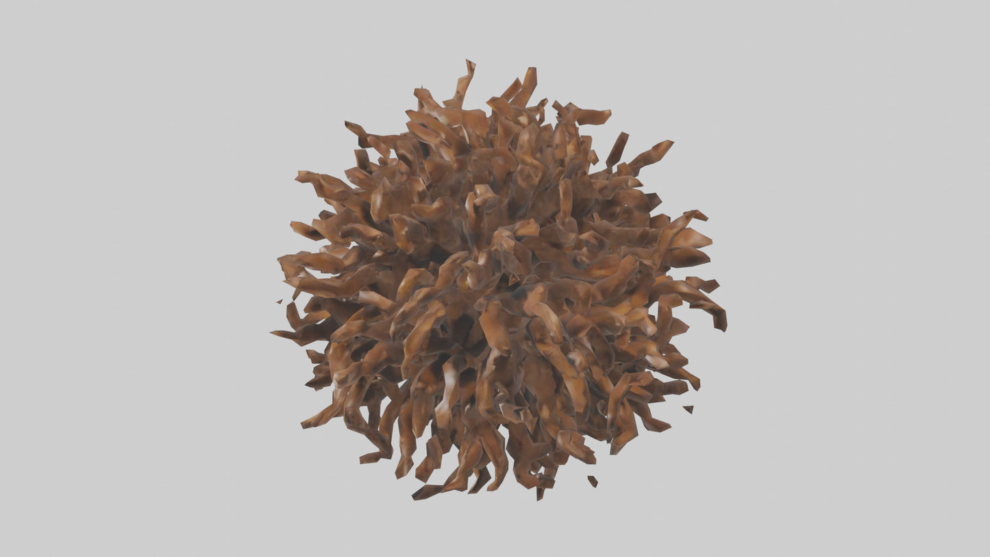 Organic Cluster Sculpture model 3D model