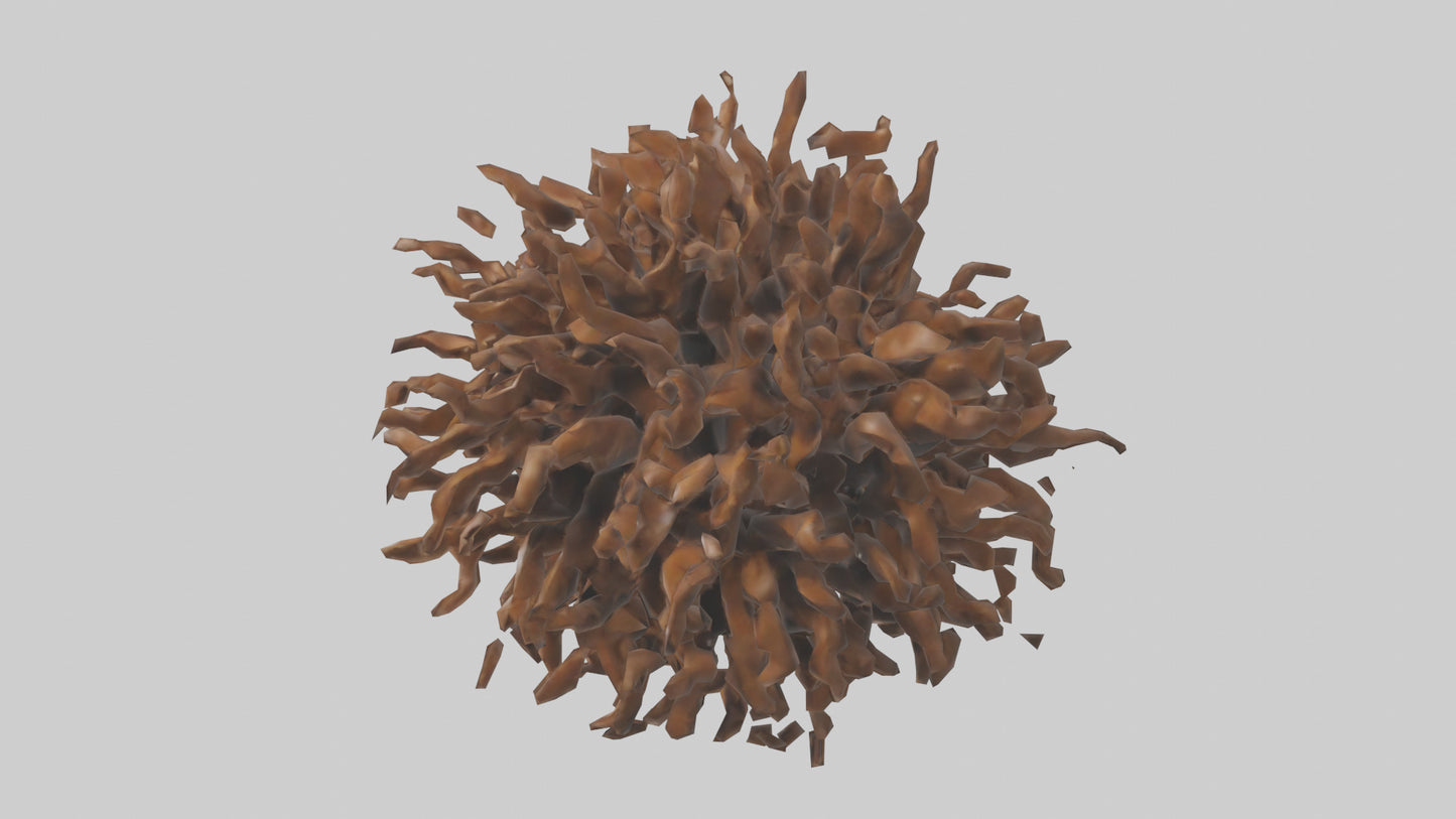 Organic Cluster Sculpture model 3D model