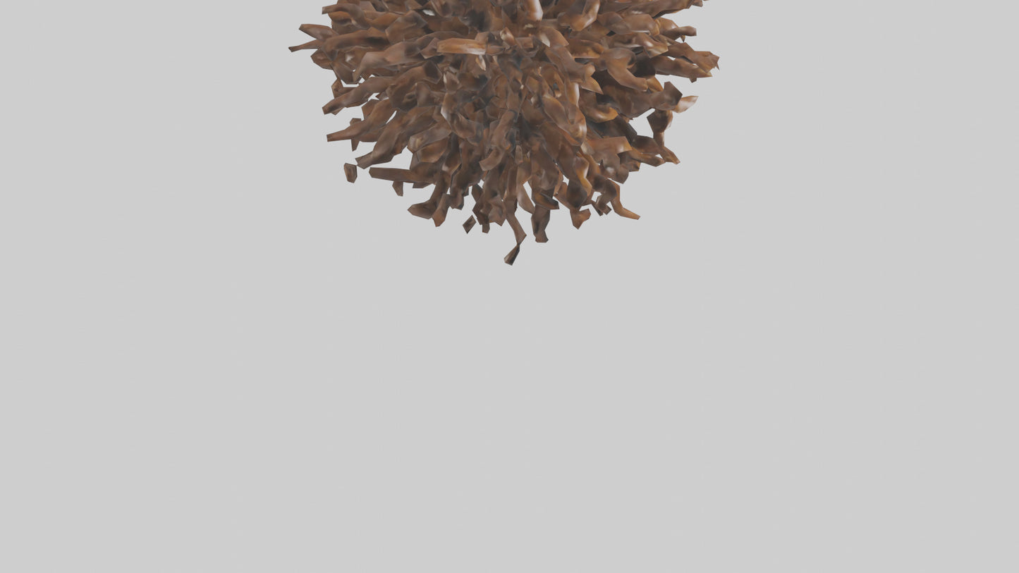 Organic Cluster Sculpture model 3D model