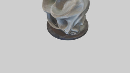 Organic Flow statue model 2 3D model