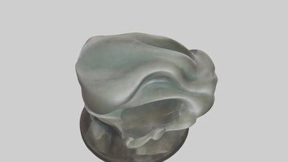 Organic Flow statue model 2 3D model