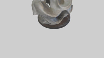 Organic Flow statue model 2 3D model