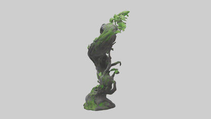 Organic Growth Tangle statue model 3D model