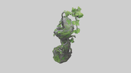 Organic Growth Tangle statue model 3D model