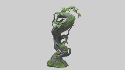 Organic Growth Tangle statue model 3D model