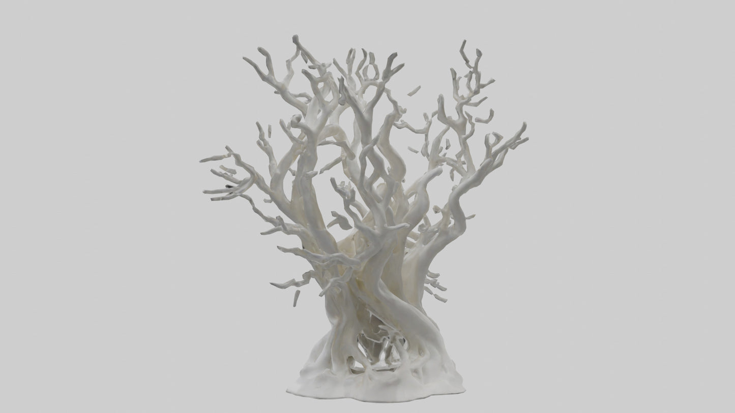 Organic Structure statue model 3D model