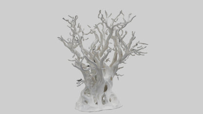 Organic Structure statue model 3D model