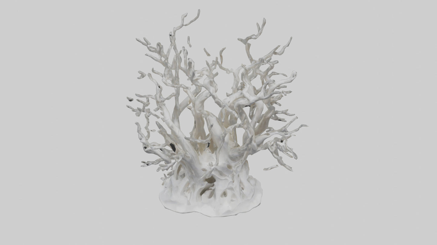 Organic Structure statue model 3D model