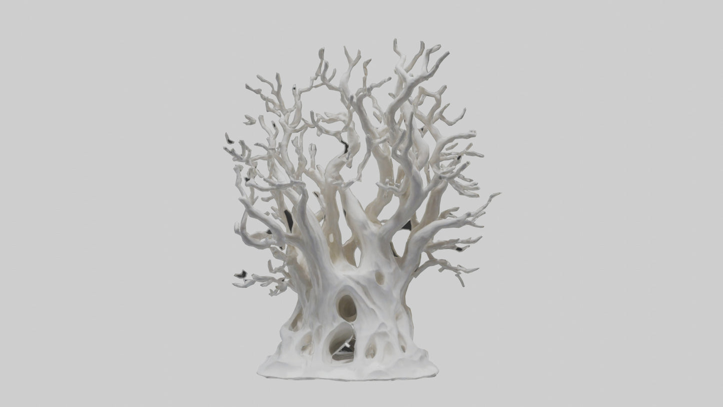 Organic Structure statue model 3D model