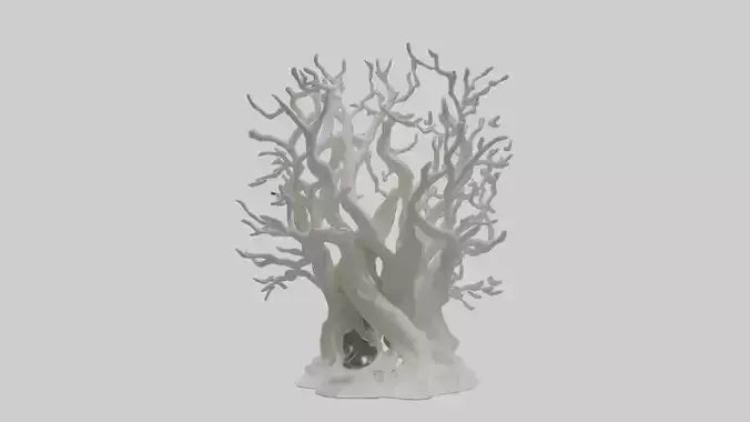Organic Structure statue model 3D model
