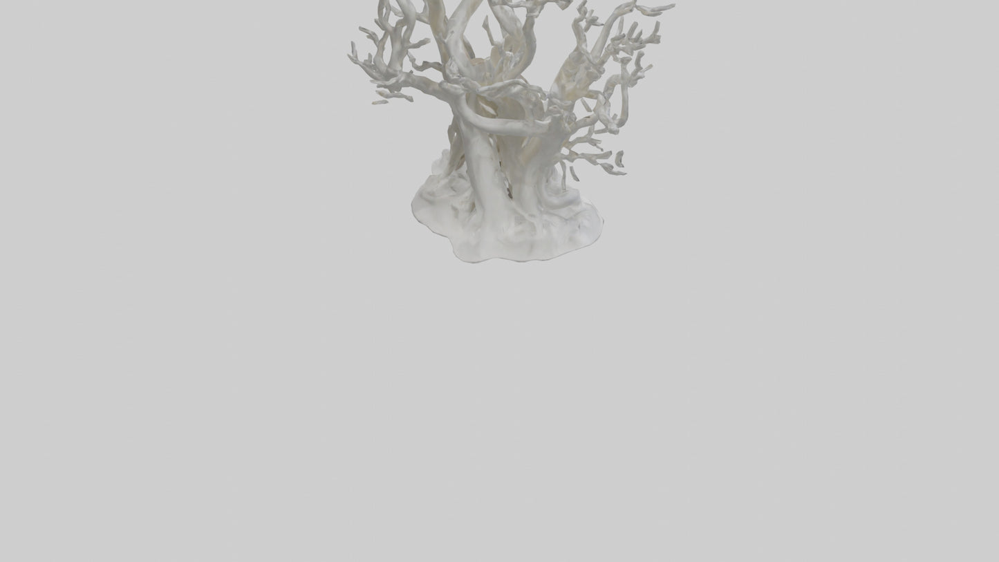 Organic Structure statue model 3D model