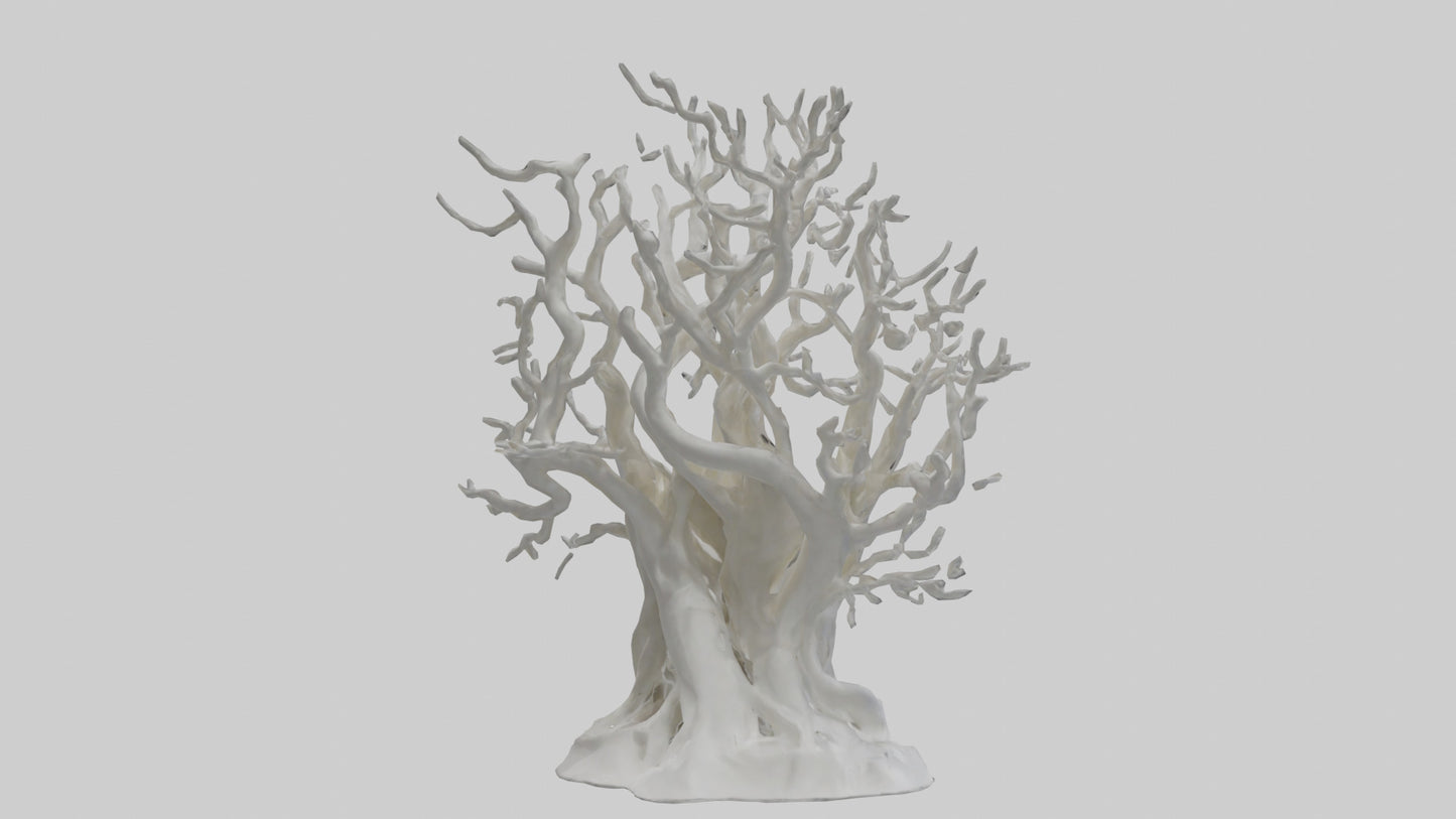 Organic Structure statue model 3D model