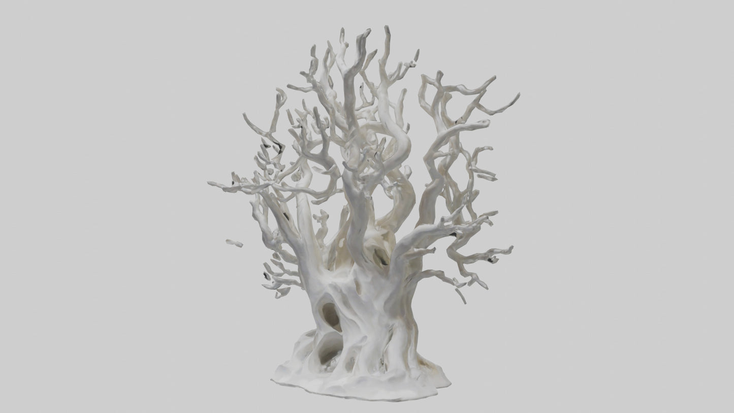 Organic Structure statue model 3D model