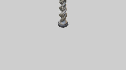 Organic Twist Statue model 3D model