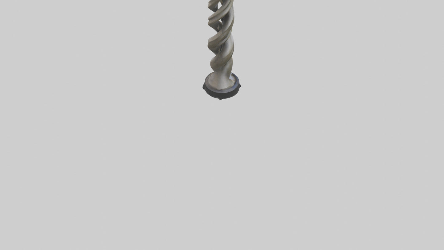 Organic Twist Statue model 3D model