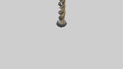 Organic Twist Statue model 3D model