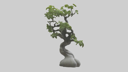 Organically Grown Sculpture statue model 3D model