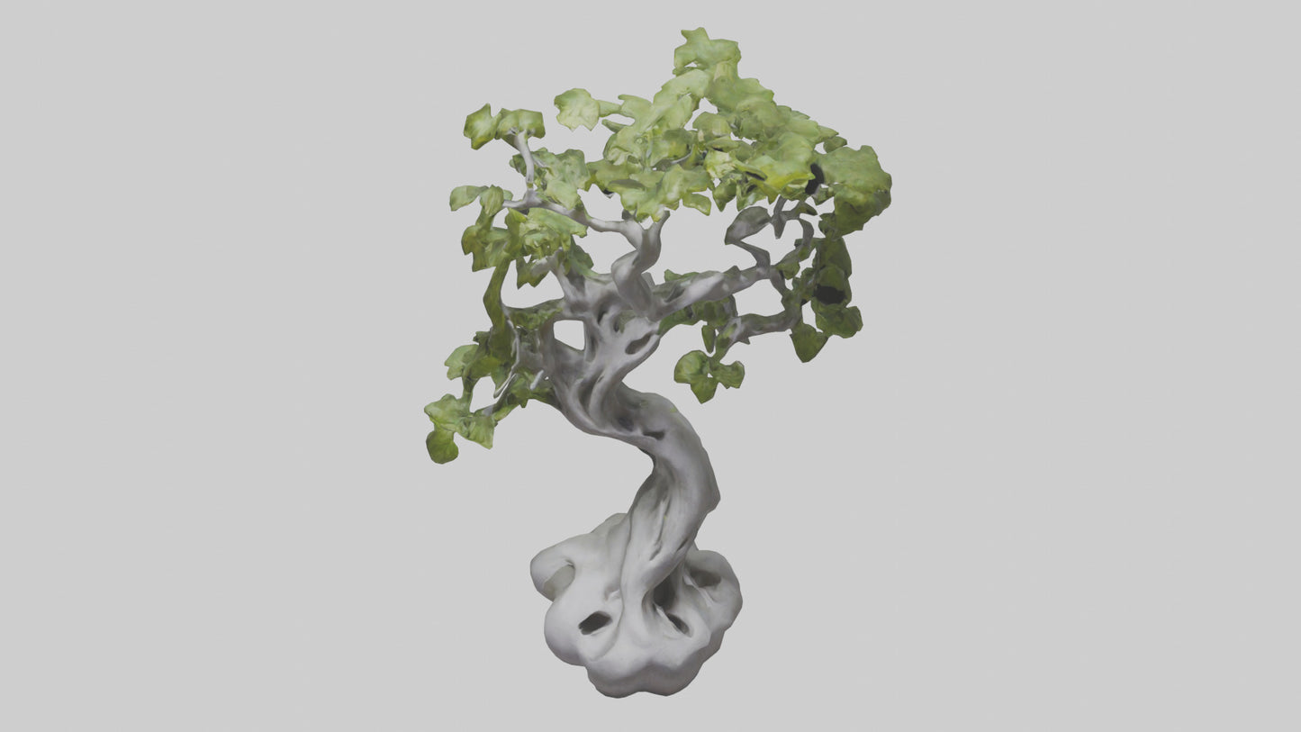 Organically Grown Sculpture statue model 3D model