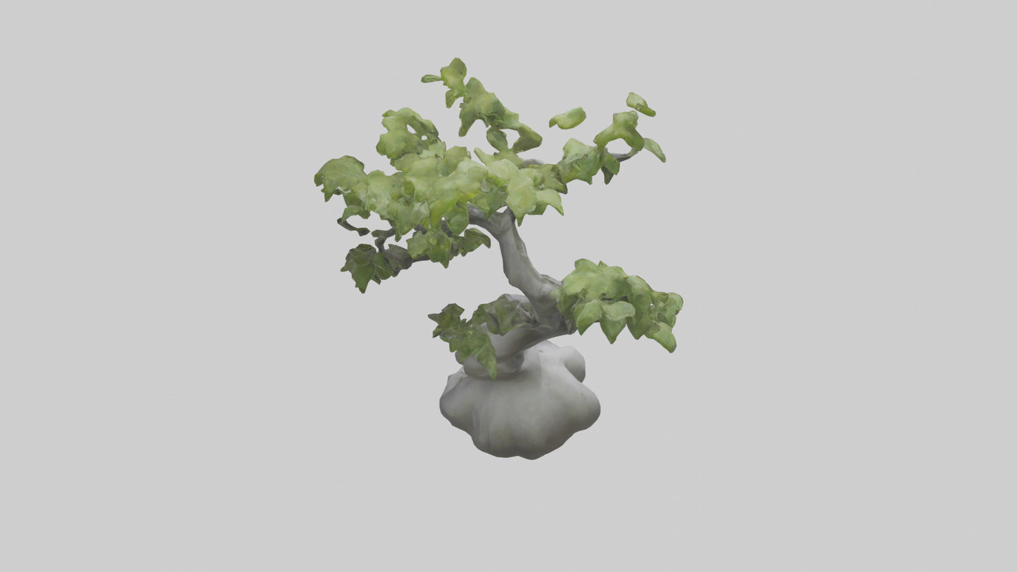 Organically Grown Sculpture statue model 3D model
