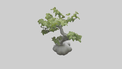 Organically Grown Sculpture statue model 3D model