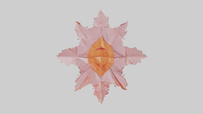 Origami Wall Decorations 3D model