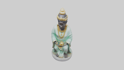 Orunmila statue model 3D model
