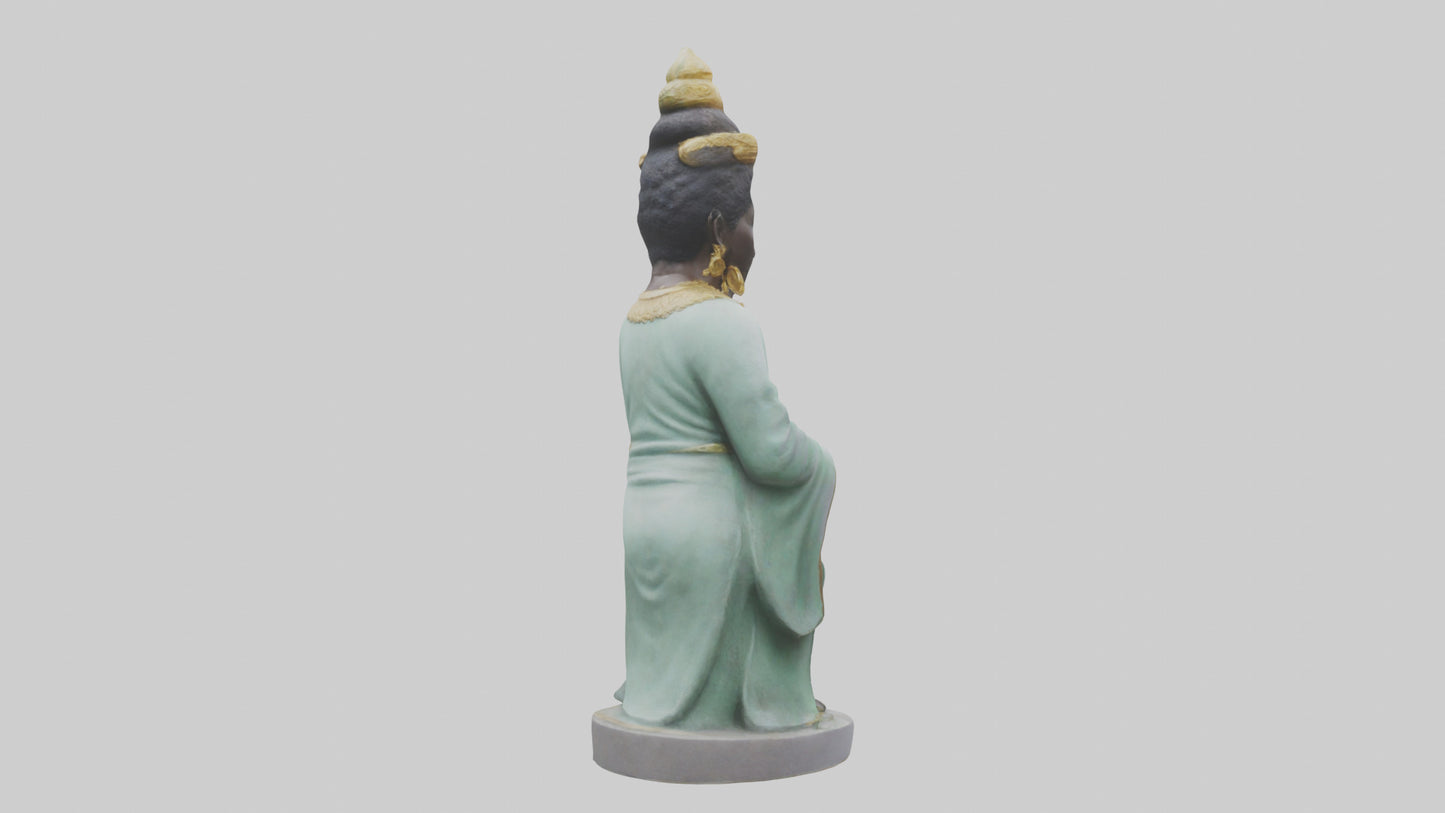 Orunmila statue model 3D model