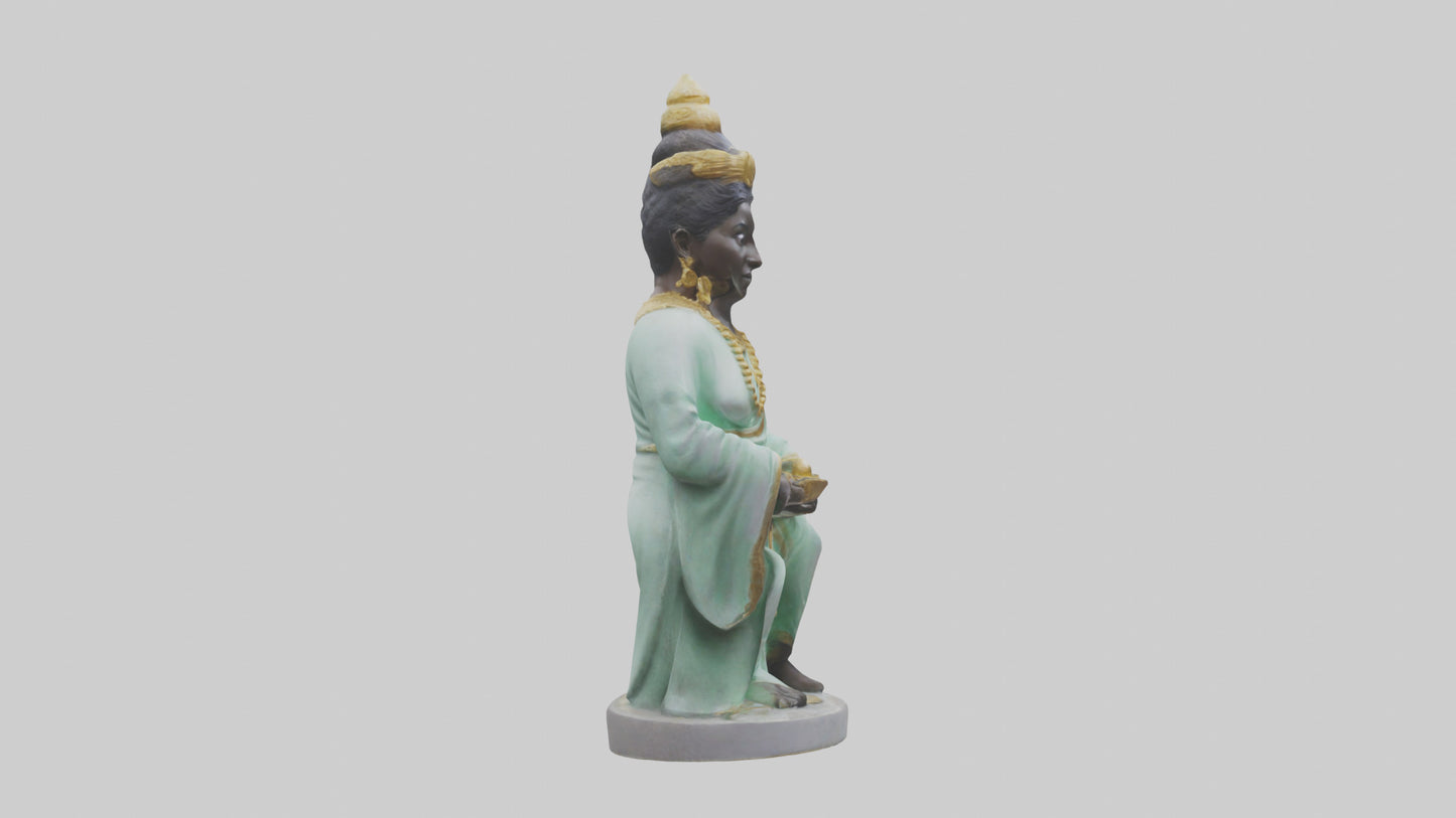 Orunmila statue model 3D model