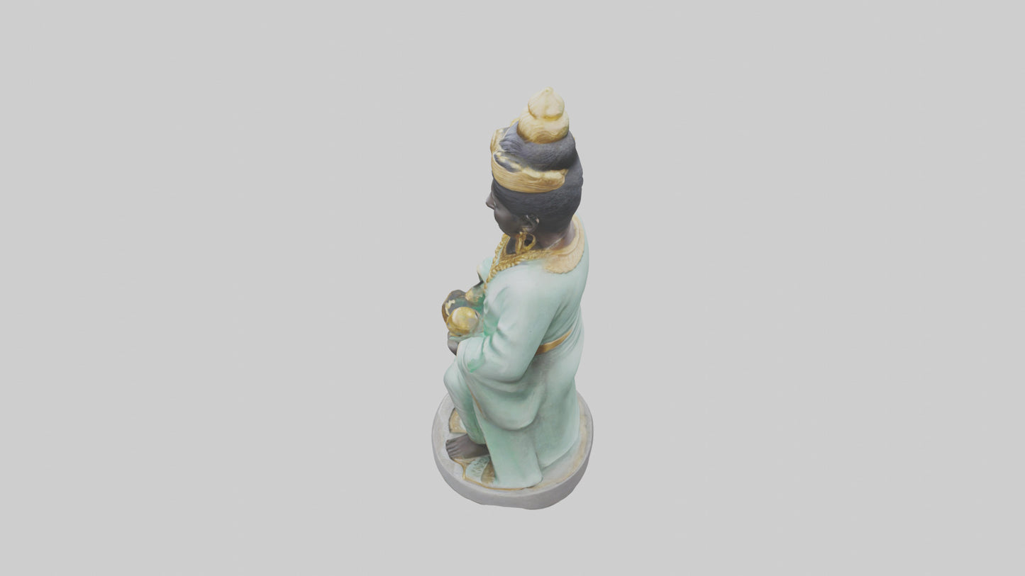 Orunmila statue model 3D model
